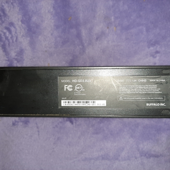 Buffalo Drivestaition DDR 3TB External Harddrive - Picture 3 of 6